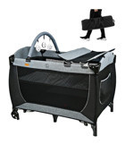 Baby Home 560 Golite 15 kg Kapasiteli Ayarlanabilir Katlanabilir 70x110 cm Park Yatak Gri
