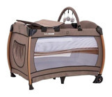 Babydoor 2050 Sleepy Alüminyum 25 kg Kapasiteli Ayarlanabilir Katlanabilir 70x110 cm Park Yatak Bej