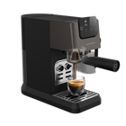 Grundig KSM 6430 Delisia 1350 W Paslanmaz Çelik Tezgah Üstü Taşınabilir Yarı Otomatik Espresso Makinesi Siyah