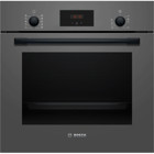 Bosch HBF512BH1T 66 lt A Enerji Sınıfı Dijital Modern Elektrikli Tam Boy Ankastre Fırın Antrasit