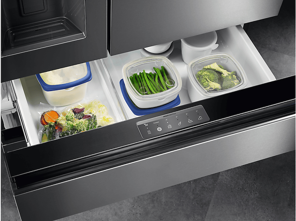 Electrolux LLI9VE54X0 4 Kapılı No Frost A Enerji Sınıfı 617 lt Gri Alttan Donduruculu Gardrop Tipi Buzdolabı