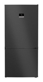 Bosch KGP86AXB0N Çift Kapılı No Frost B Enerji Sınıfı 621 lt Siyah Alttan Donduruculu Kombi Tipi Buzdolabı