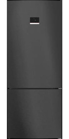 Bosch KGN76CXE0N Serie 6 Çift Kapılı No Frost E Enerji Sınıfı 526 lt Siyah Alttan Donduruculu Kombi Tipi Buzdolabı