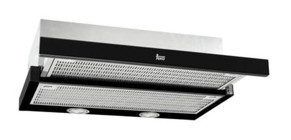 Teka 6400.2 Sürgülü Siyah Ankastre 60 cm Aspiratör