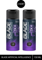 Blade A. I. 2.0 Sprey Erkek Deodorant 2x150 ml