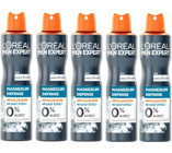 L'oréal Paris Men Expert Magnesium Defense Ter Önleyici Antiperspirant Sprey Erkek Deodorant 5x150 ml
