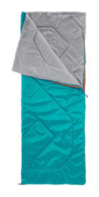 Decathlon Arpenaz 20 Derece Polyester Kamp Tek Kişilik Yetişkin Uyku Tulumu Yeşil