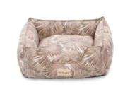 Pet Comfort Alpha Merta 04 Yıkanabilir Tek Fonksiyonlu 50x60 cm Simit Kedi Yatağı Bej
