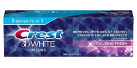 Crest 3D White Deluxe Florürlü Tüm Yaşlar Diş Macunu 75 ml