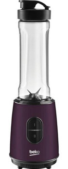 Beko Bkk 3098 1 lt Plastik Çift Bıçaklı Tekli Büyük Blender Seti Mor