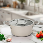 Aryıldız Atlanta Beige İndüksiyon Granit 20 cm Derin Tencere