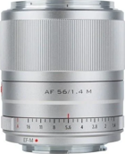 Viltrox AF Gümüş 56 mm f/1.4 Macro Lens