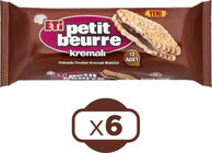 Eti Petit Beurre Kakaolu Bisküvi 6x270 gr
