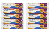Newtechplast Kokulu Büyük Boy 65x80 cm Çöp Poşeti 10x10 Adet Mavi