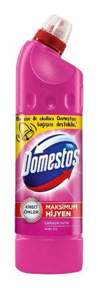 Domestos Pembe Güç Kokulu Konsantre Sıvı Çamaşır Suyu 750 ml