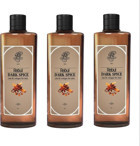 Rebul Dark Spice Cam Şişe Kolonya 3x250 ml