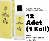 Rebul Limon Cam Şişe Kolonya 12x250 ml
