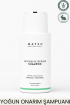 Matsu Intensive Repair Onarıcı Yıpranmış Saçlar Tüm Saçlar İçin Argan-Isırgan Şampuan 350 ml