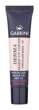 Gabrini Derma Make Up Cover Güneş Koruyuculu Likit Tüp Fondöten
