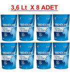 Trendline Kristal Silika Topaklanan İnce Taneli Kristal Kedi Kumu 8x3.6 lt