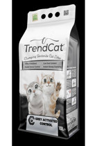 TrendCat Grey Activated Control Topaklanan İnce Taneli Kedi Kumu 10 lt