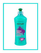 Dermokil Miracle Curls Shea Yağlı Silikonsuz Sülfatsız Bukle Belirginleştirici - Nemlendirici Tuzsuz Keratinli Boyalı Kıvırcık Saçlar İçin Durulanmayan Unisex Saç Kremi 300 ml