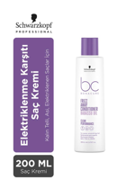 Bonacure Bc Clean Silikonsuz Elektriklenme Karşıtı Keratinli Kalın Telli Saçlar İçin Unisex Saç Kremi 200 ml