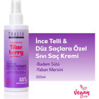 Thalia Natural Beauty Badem Sütü-Yaban Mersini Sülfatsız Hacim Veren - Parlaklık Veren İnce Telli Saçlar İçin Durulanmayan Kadın Saç Kremi 200 ml