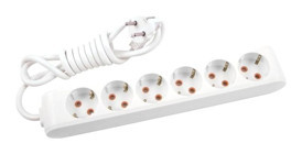Viko Multi-Let 6'lı Soket 3 metre USB Kablolu Çiftli Akım Korumalı Priz