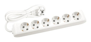 Viko Multi-let 90113602 6'lı Soket 2 metre USB Kablolu Çiftli Akım Korumalı Priz