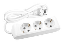 Viko Multi-Let 90113301 3'lü Soket 1 metre USB Kablolu Çiftli Akım Korumalı Priz