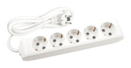 Viko Multi-Let 90113501 5'li Soket 1 metre USB Kablolu Çiftli Akım Korumalı Priz