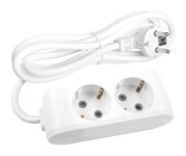 Viko Multi-Let 90113205 2'li Soket 5 metre USB Kablolu Çiftli Akım Korumalı Priz