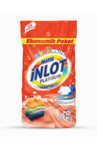 İnlotmatic Platinum Renkliler ve Beyazlar İçin 60 Yıkama Toz Deterjan 9 kg