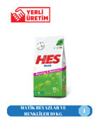 Hes Matik Renkliler ve Beyazlar İçin 78 Yıkama Toz Deterjan 10 kg
