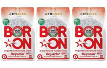 Boron Doğal Mineralli Beyazlar İçin 104 Yıkama Toz Deterjan 3x4 kg