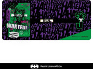 Exvega Joker 90x40 mm XXL Gaming Mousepad Pembe-Yeşil-Mor-Siyah