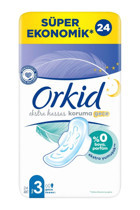 Orkid Ekstra Hassas Koruma Antialerjik Normal 24'lü Hijyenik Ped 1 Adet