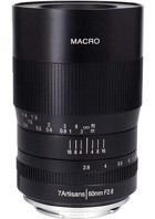 7Artisans 60 mm f/2.8 Macro Lens