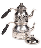 Handygoo Old Passion Bakır Çaydanlık Gümüş