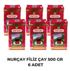 Nurçay NURÇAY FİLİZ ÇAYI 500 GR - 6 Adet