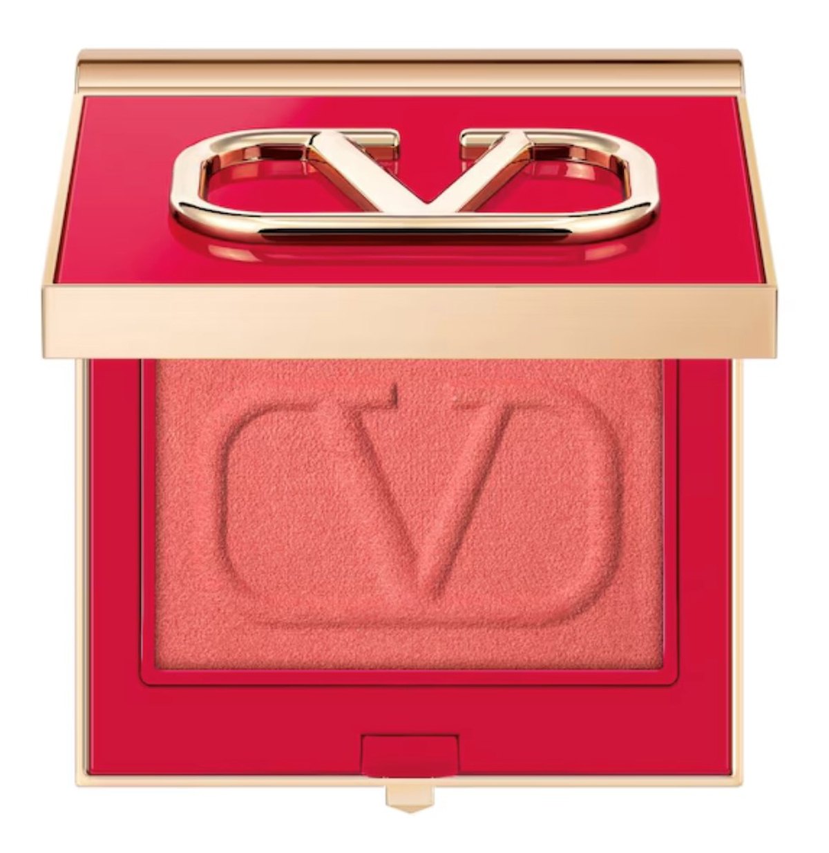 Valentino Makeup Eye2Cheek Call Me Coral Işıltılı Toz Allık