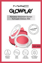 Mac Glow Play Heat Index Işıltılı Toz Allık