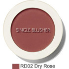 The Saem Single Dry Rose Işıltılı Toz Allık