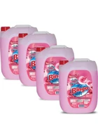Bingo Soft Gülpembe 50 Yıkama Yumuşatıcı 4x5 lt