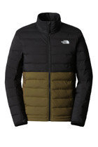 The North Face Belleview Stretch Down Softshell Gore Tex Su Geçirmez Fermuarlı Polyester Erkek Outdoor Mont Haki-Siyah