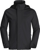 Jack Wolfskin Stormy Point Softshell Gore Tex Su Geçirmez Fermuarlı Polyester Erkek 1111142 Outdoor Mont Siyah