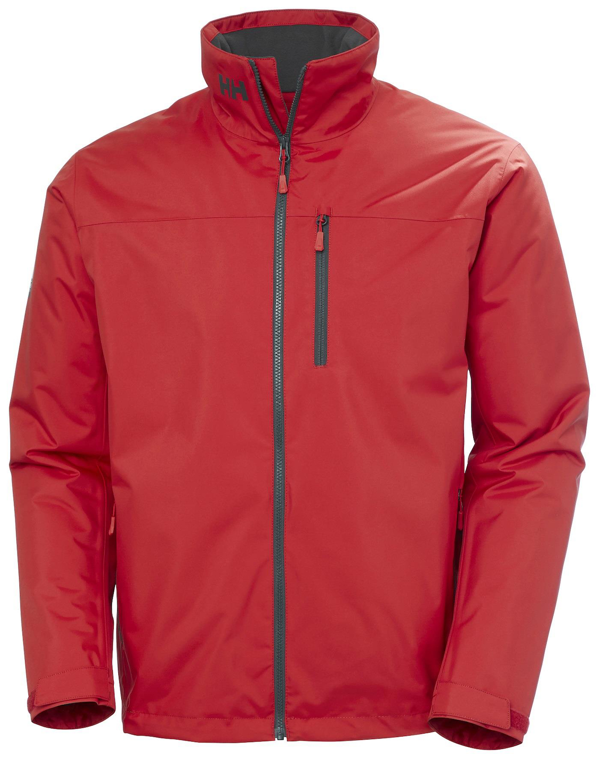 Hell Hansen Crew Hooded Midlayer Softshell Gore Tex Su Geçirmez Fermuarlı Polyester Erkek HHA.34444 Outdoor Mont Kırmızı