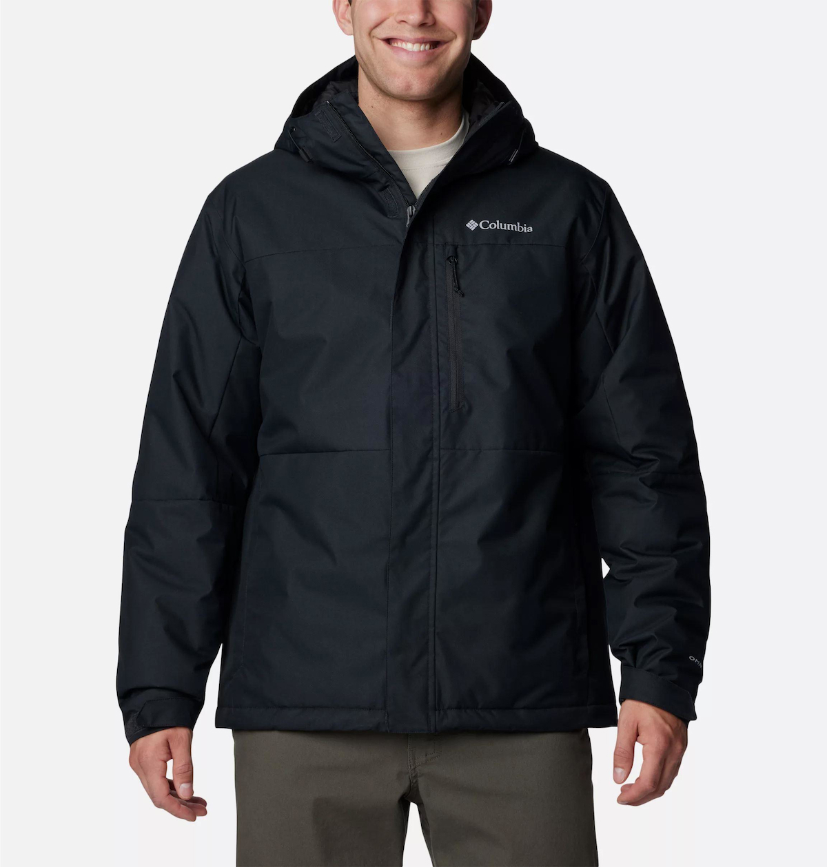 Columbia Hikebound II Softshell Gore Tex Su Geçirmez Fermuarlı Polyester Erkek WM6558 Outdoor Mont Siyah