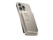 Momax QMagX1 10000 mAh Hızlı Şarj Mıknatıslı Işıklı Dijital Göstergeli USB Type C Çoklu Bağlantı Kablosuz Powerbank Titanyum